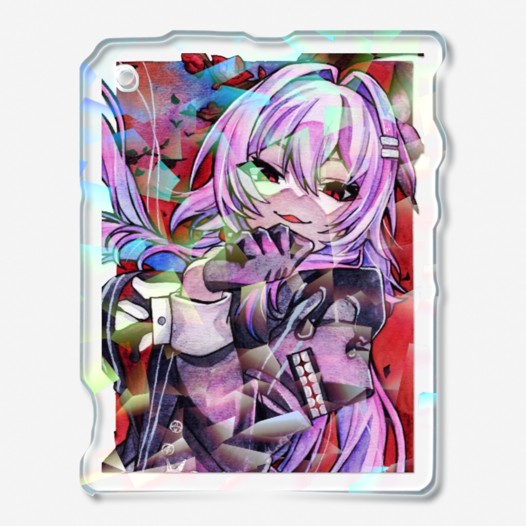 長夜月　アクリルキーホルダー