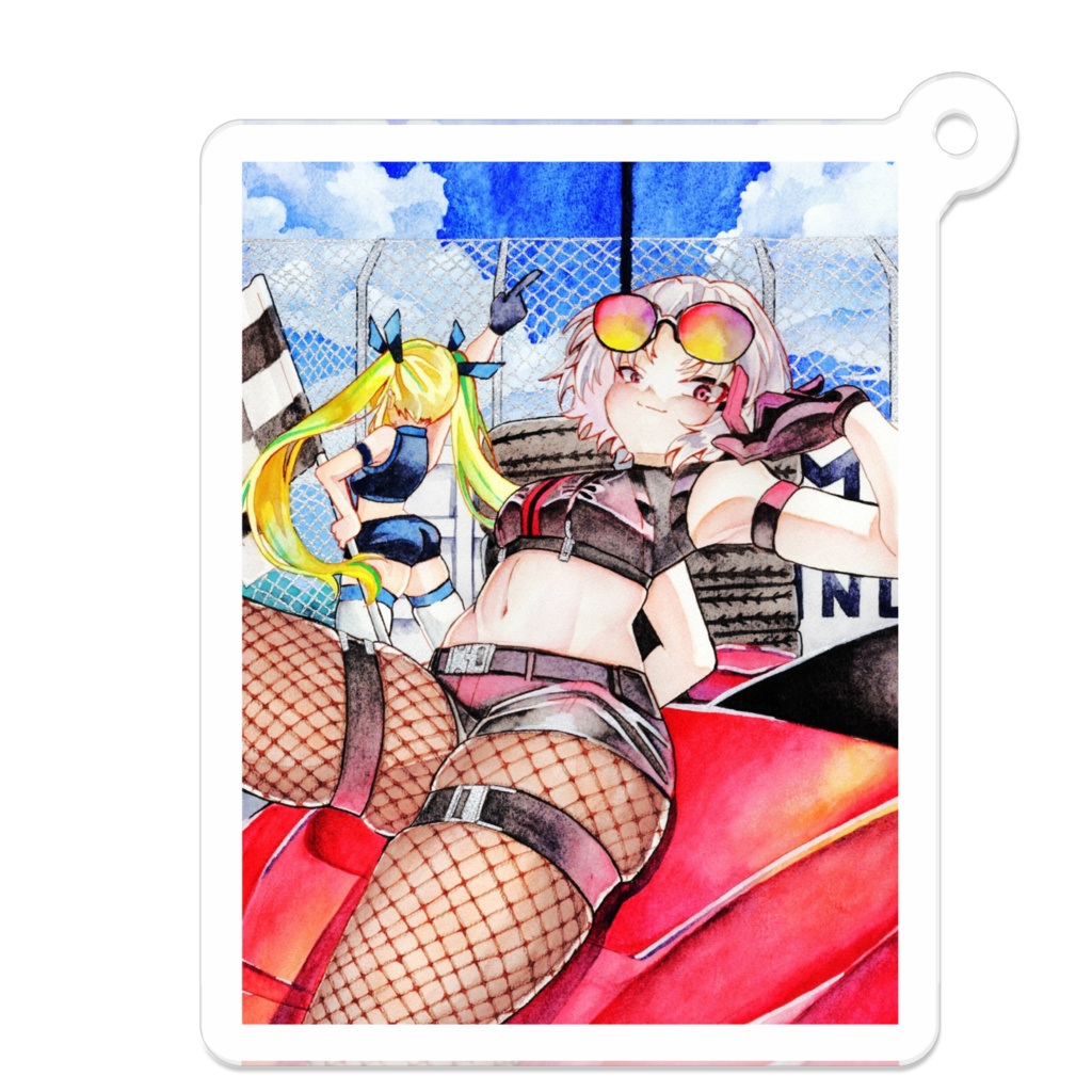 ヴィランレーサー　アクリルキーホルダー