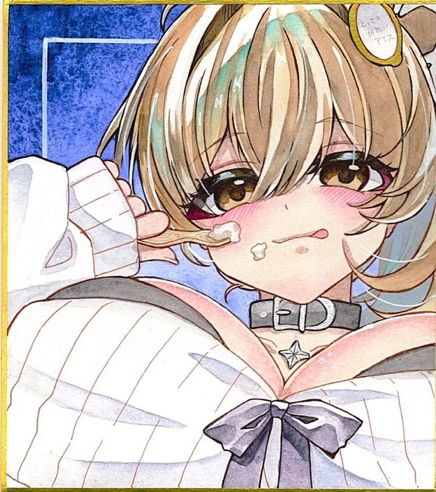 ブレッディ・フロストバイト　色紙原画