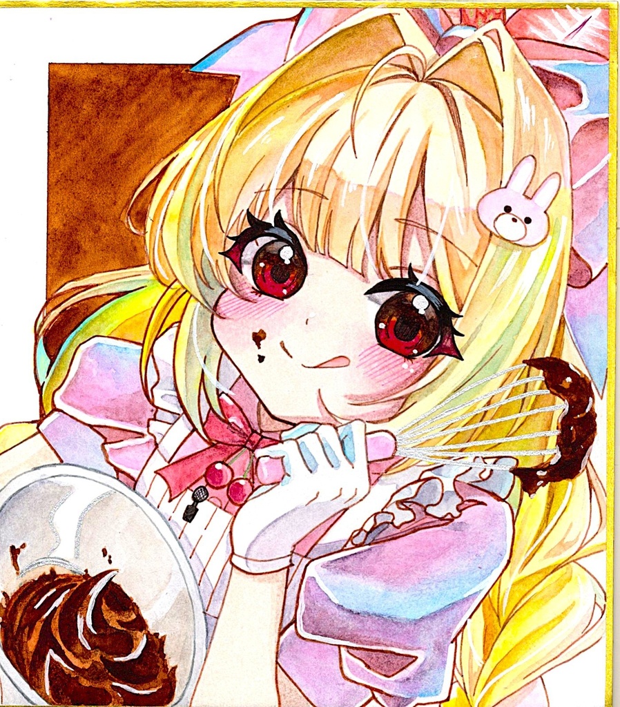 クラスト 色紙原画