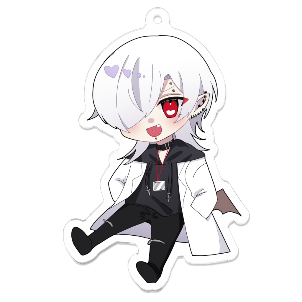 デフォルメキーホルダー(黒瀬黑)