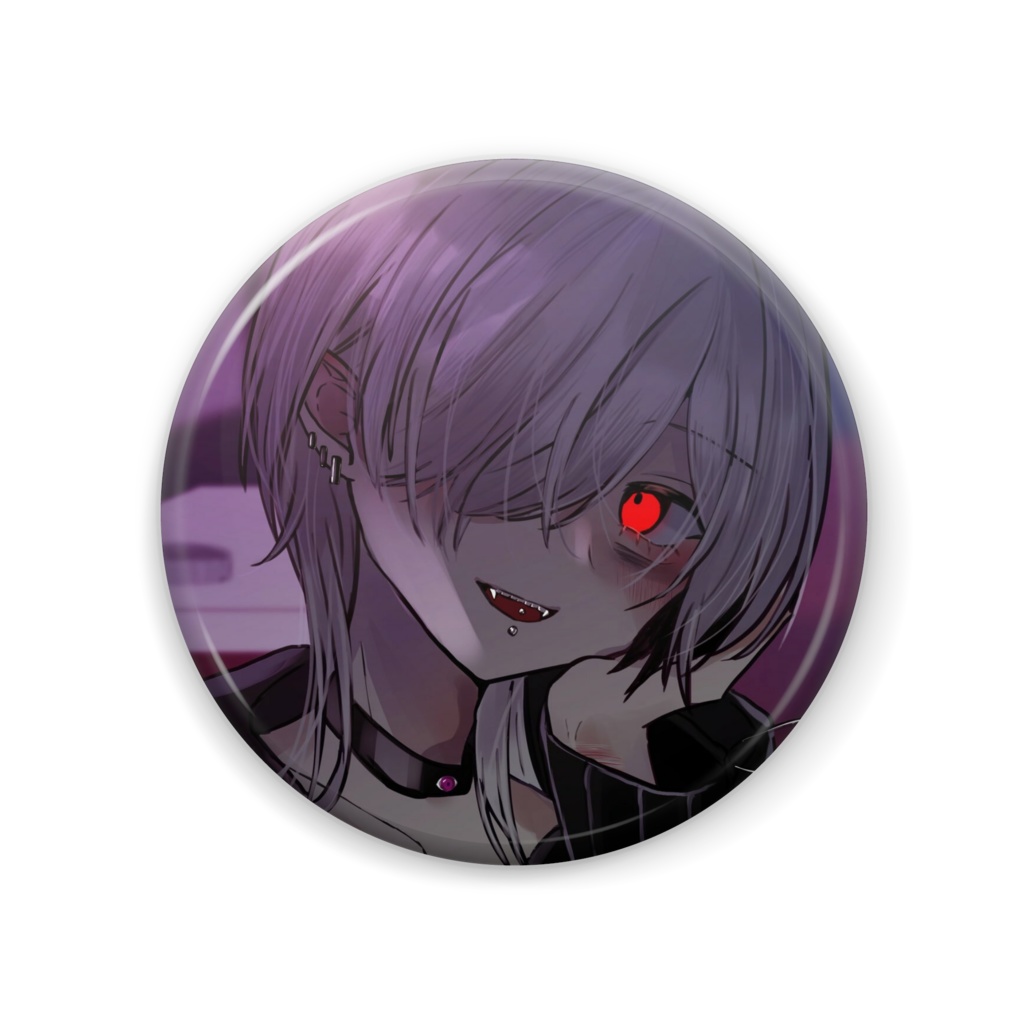 黒瀬黑A　缶バッジ