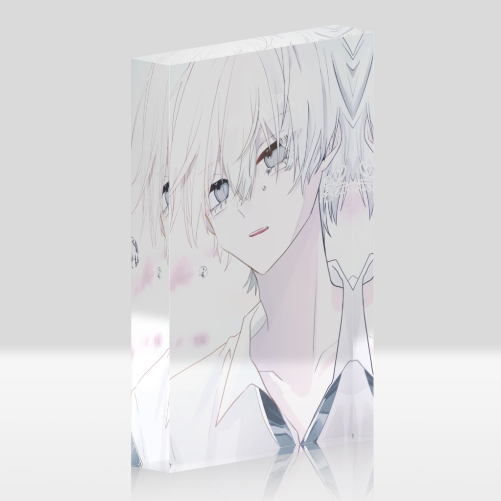 朝焼け アクリルブロック