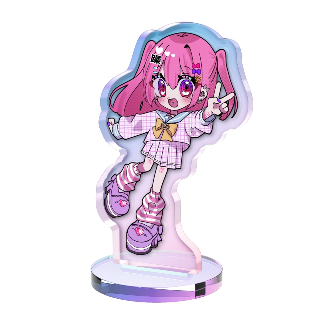 空元気ちゃんアクリルフィギュア(50×50mm)