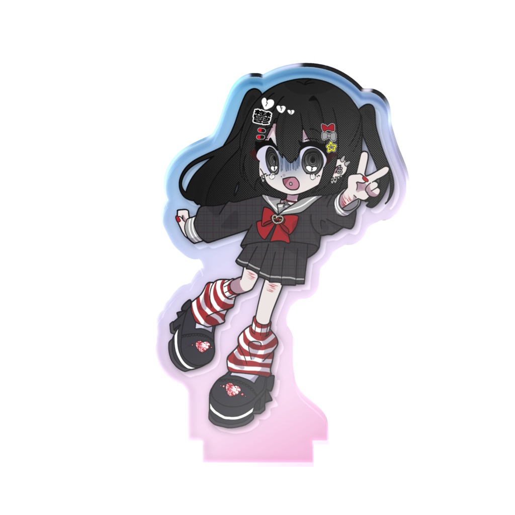 空元気ちゃんアクリルフィギュア(鬱)