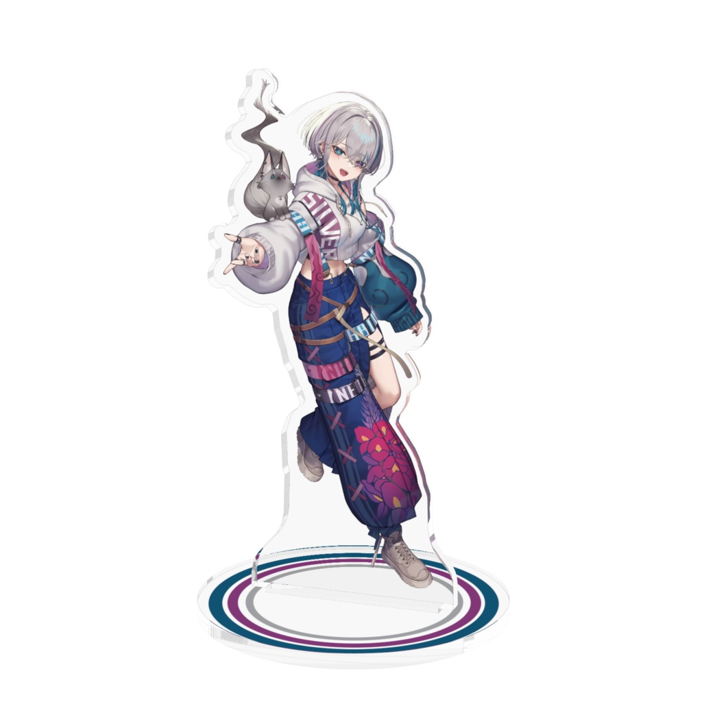 隣月キョウアクリルスタンド ノーマルキービジュアルver.