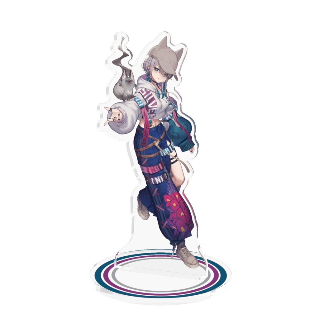 隣月キョウアクリルスタンド　帽子キービジュアルver.