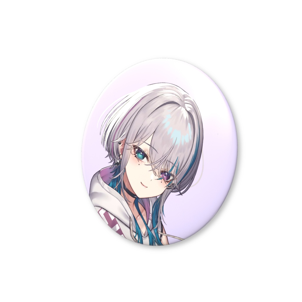 隣月キョウ 缶バッチノーマルver.