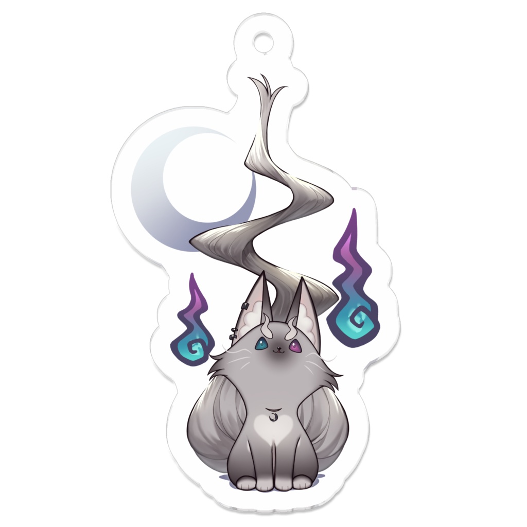 隣月のオトモ通常ver.　アクリルキーホルダー