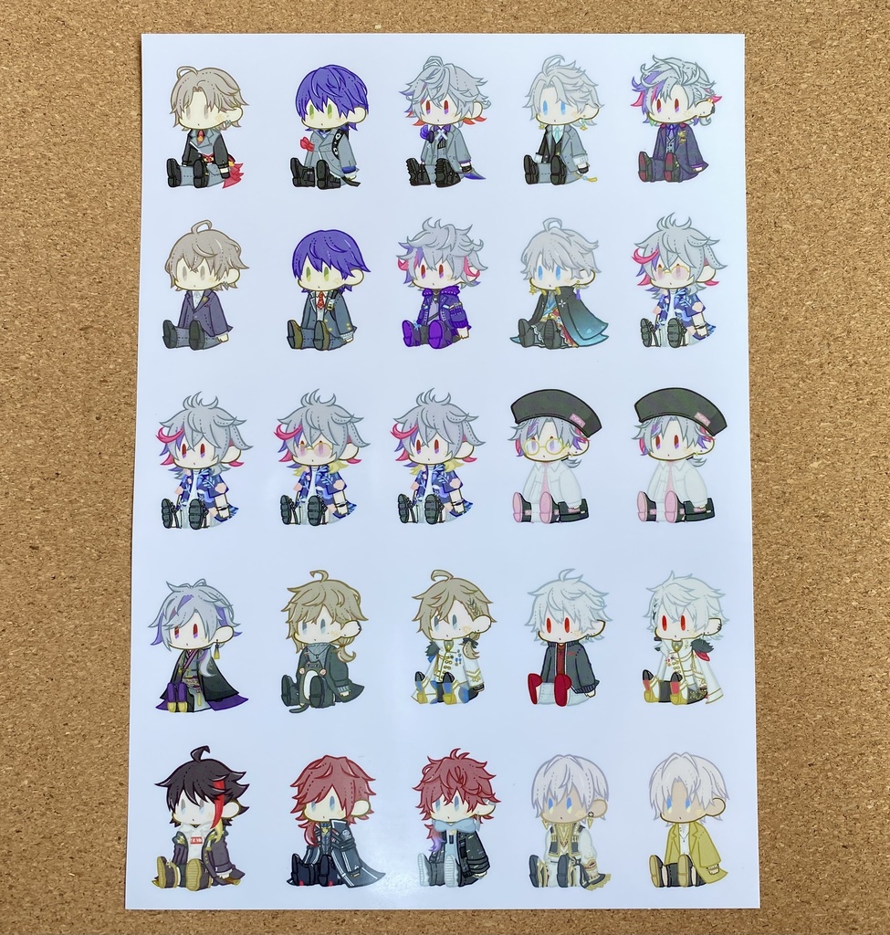 【完売】セルフカットシール•クリアファイルセット