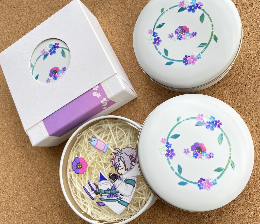 【完売】ちいさないのちのラウンド缶