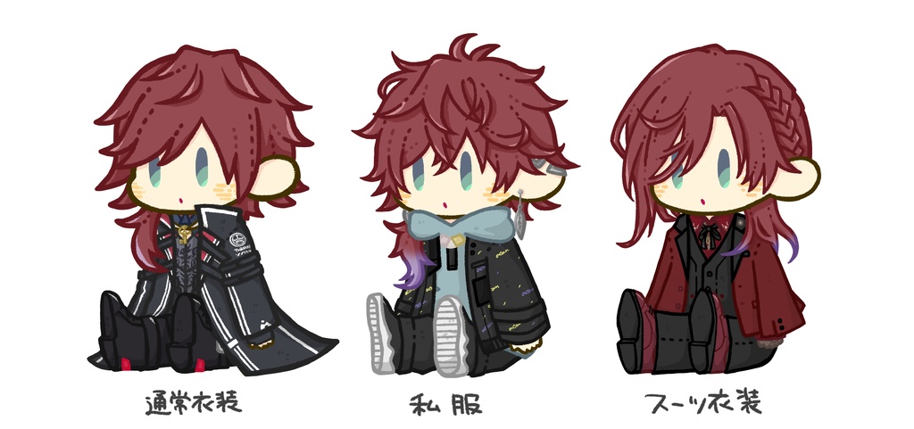 ぬいぐるみ風アクリルキーホルダー