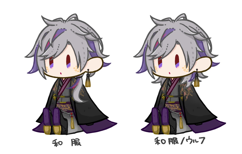 ぬいぐるみ風アクリルキーホルダー