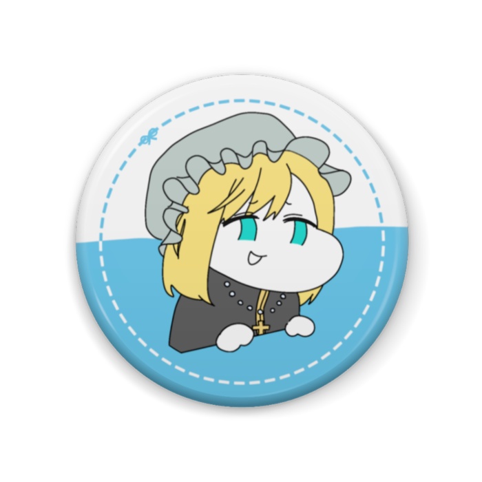 ちみにときる 缶バッジ