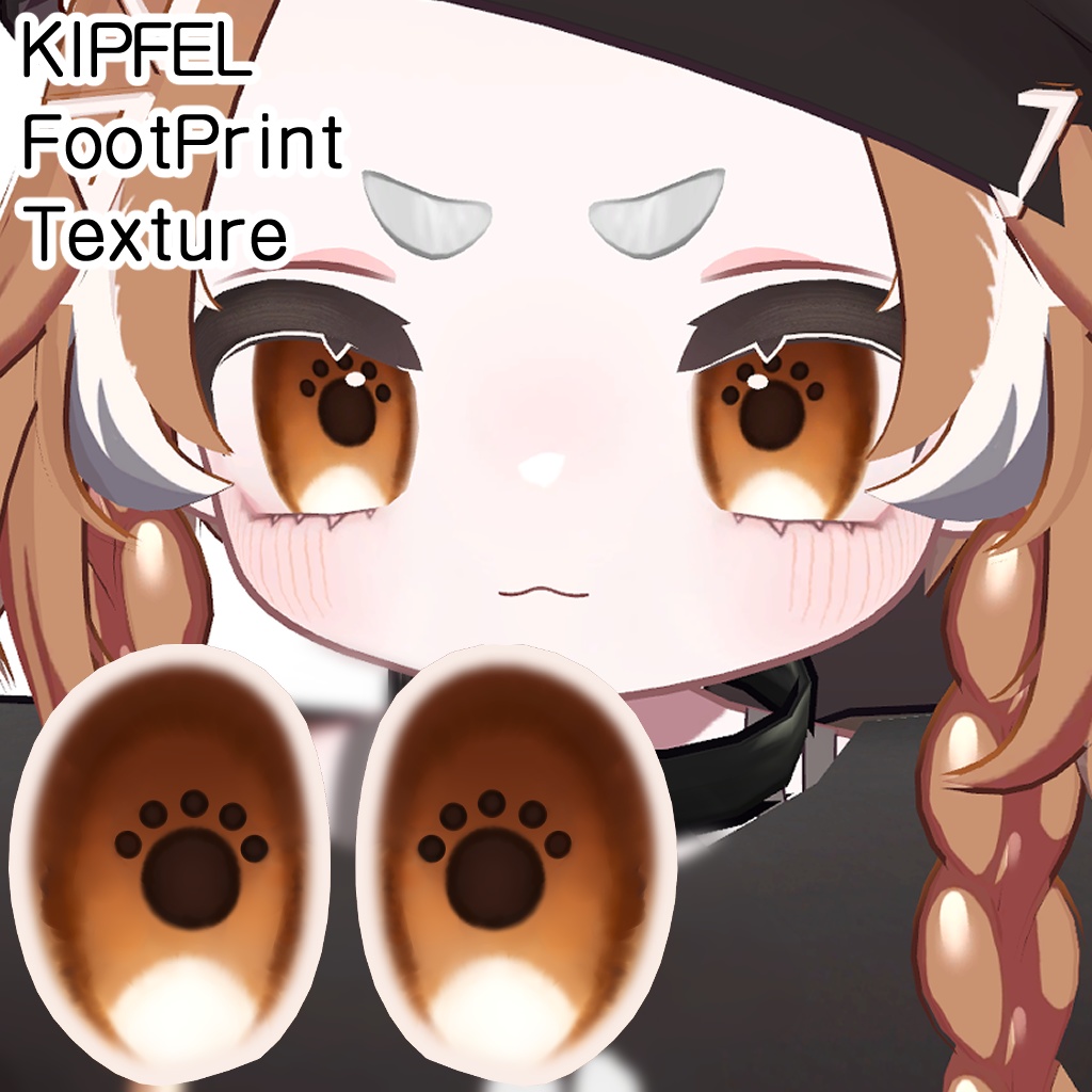Kipfel Animal Footprint eye texture