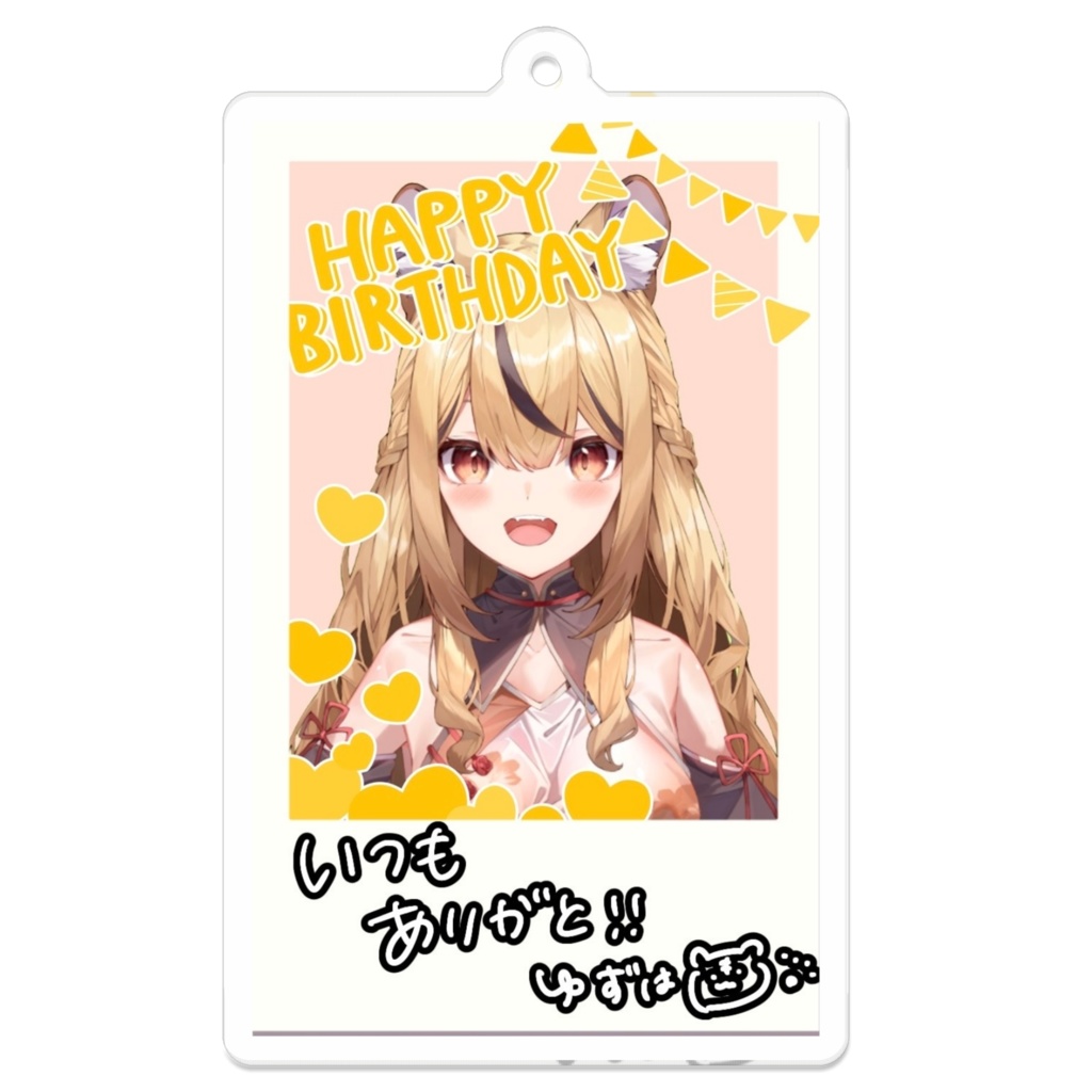 チェキ風アクキー