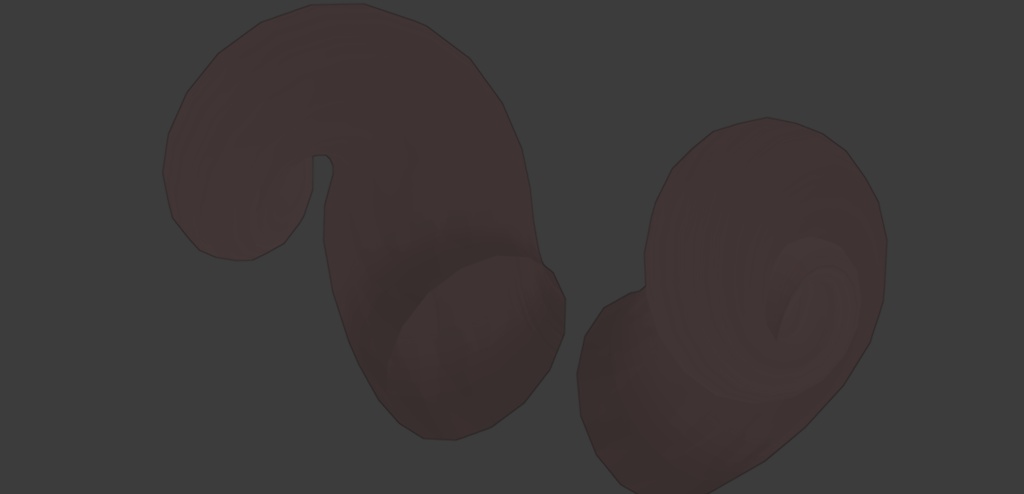 【オリジナル3Dモデル】動物とかのツノ30種詰め合わせ