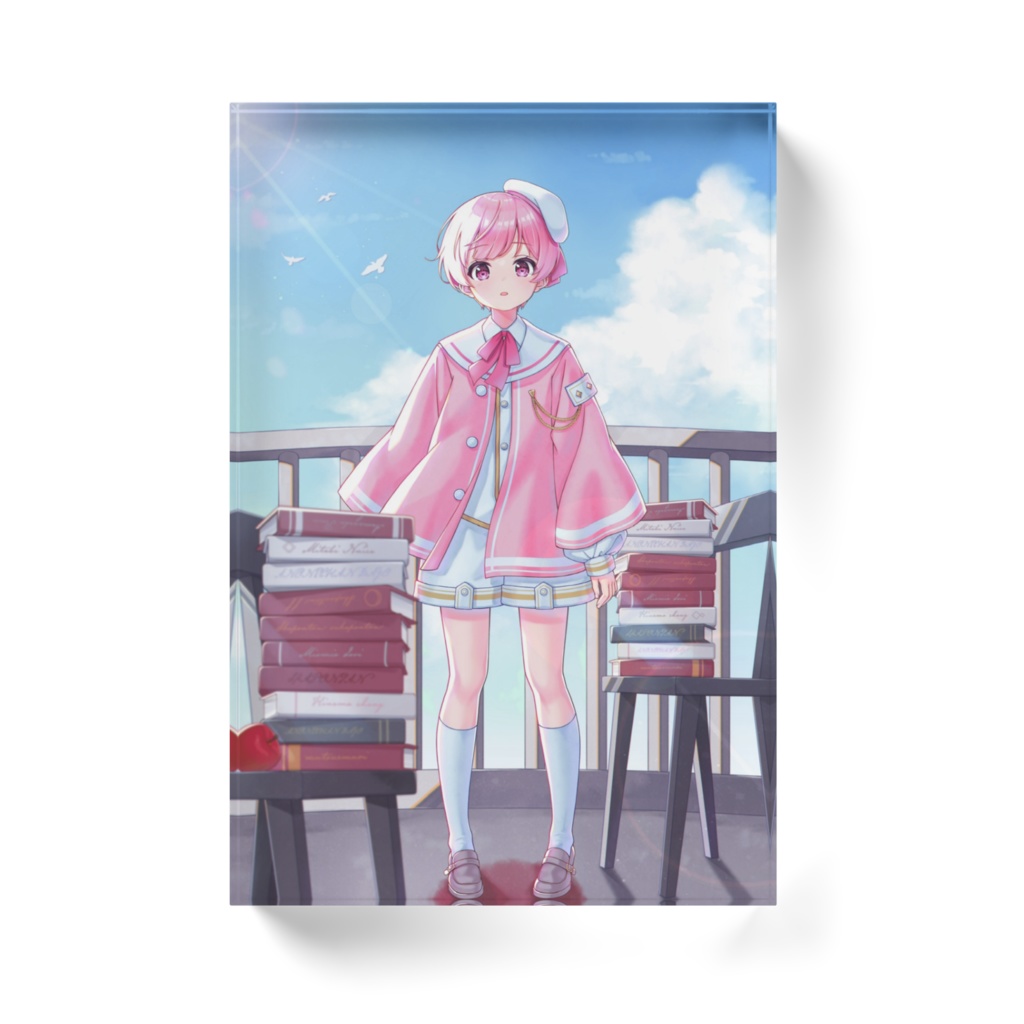 すかぽんたん.のアクリルブロック 敗北の少年