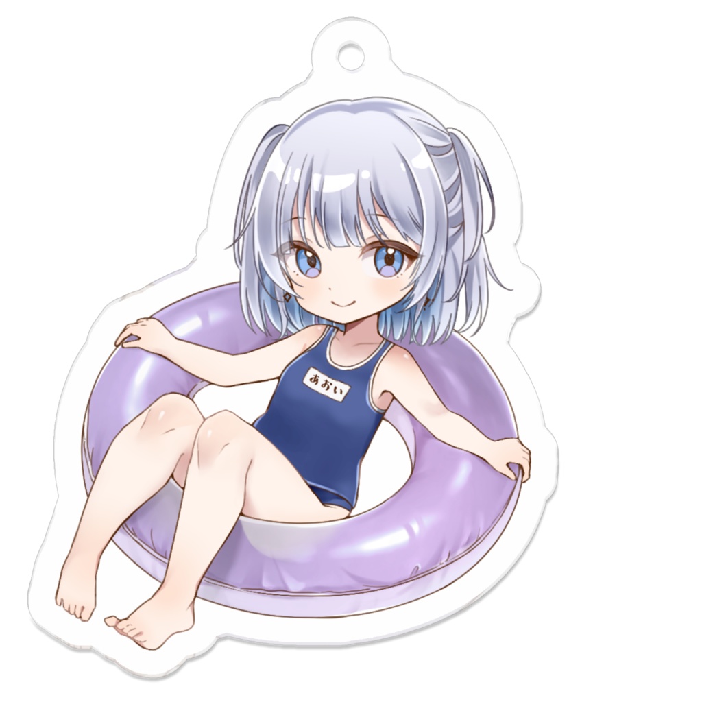 【受注生産】スク水しーちゃんアクリルキーホルダー