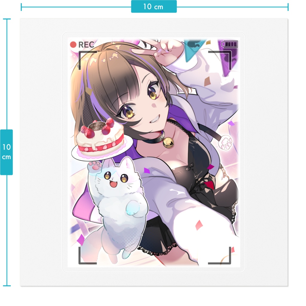 なぁぁ生誕祭グッズ2024 ステッカー