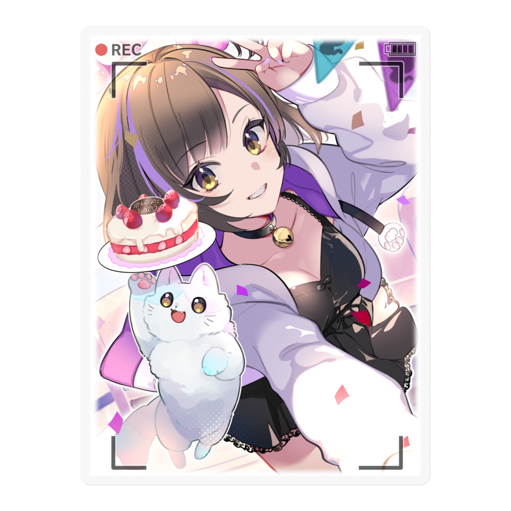 なぁぁ生誕祭グッズ2024　ステッカー