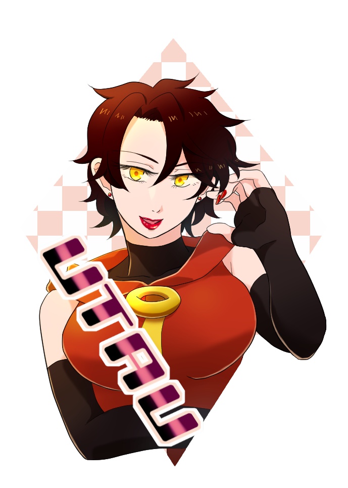 【UTAU】トマトのヘタとか アクリルキーホルダー