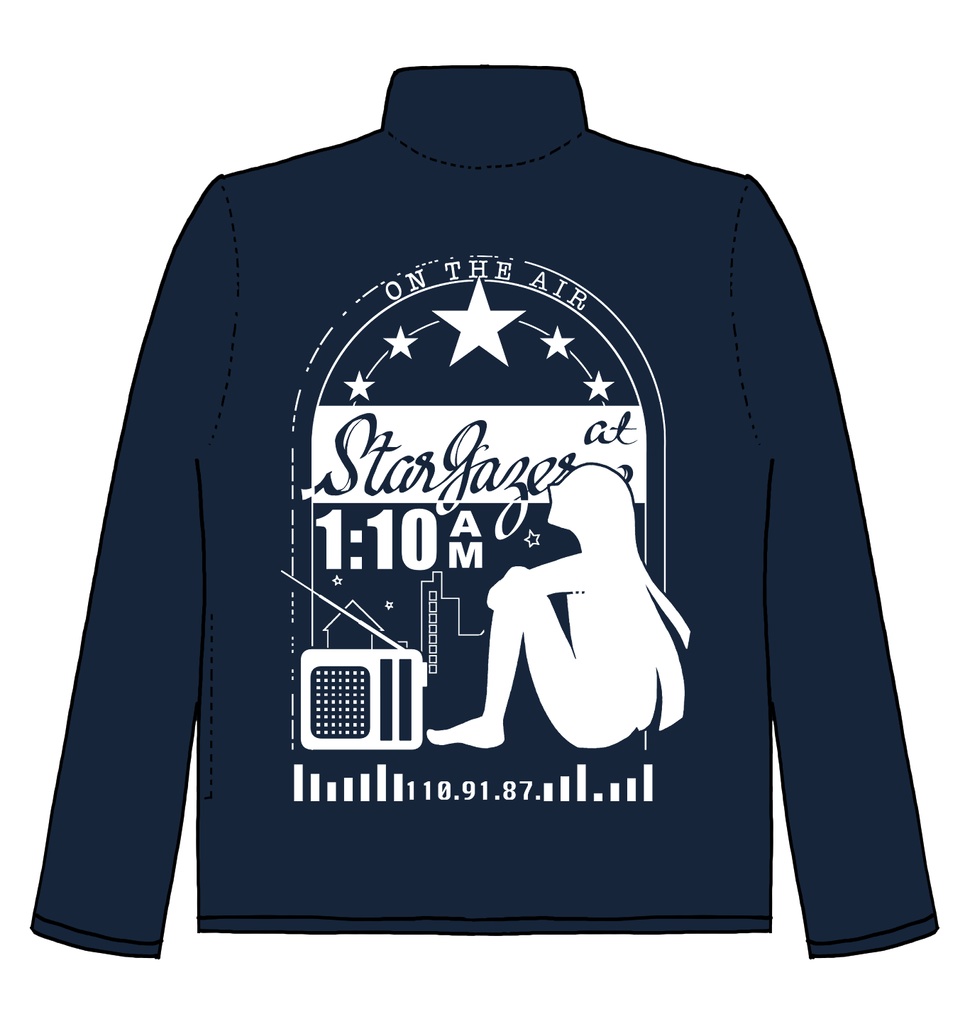 【受注生産※受付終了しました】『午前1時10分のスターゲイザー』STAFFジャケット