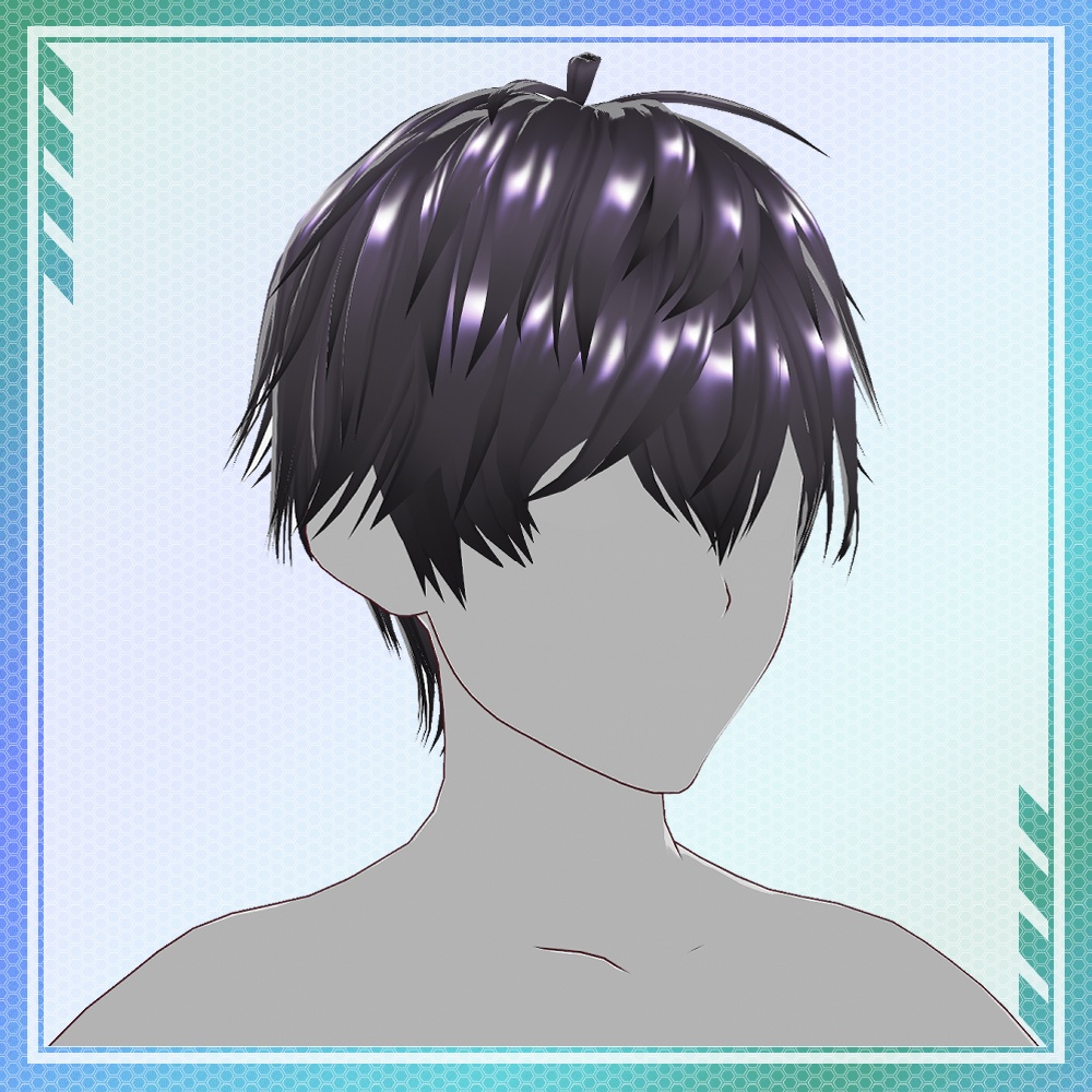 【VRoid】メンズ ナチュラルショートヘア