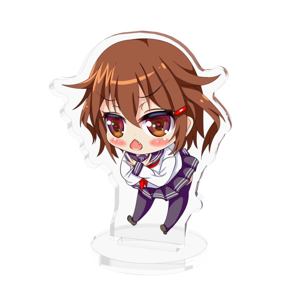 デフォルメそんなんじゃダメよ雷アクリルフィギュア50×50mm