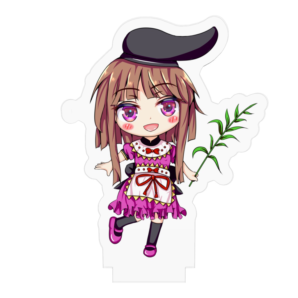 デフォルメ爾子田里乃アクリルスタンドフィギュア50×50mm