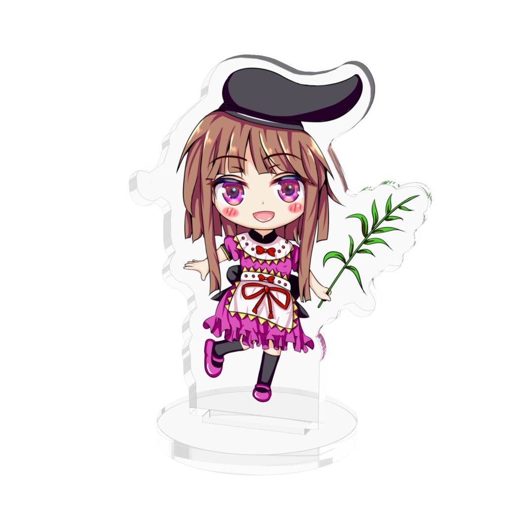 デフォルメ爾子田里乃アクリルスタンドフィギュア50×50mm