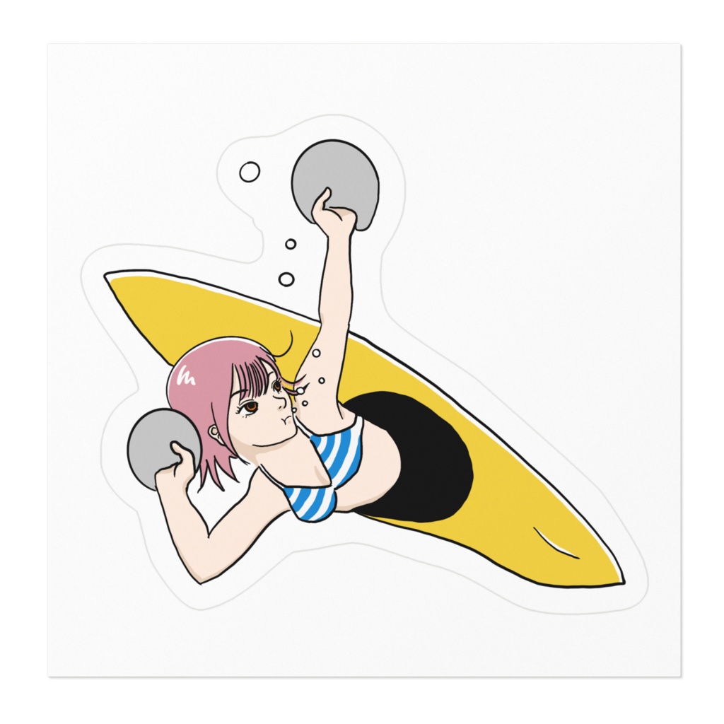 浅井ラム ステッカー(小)