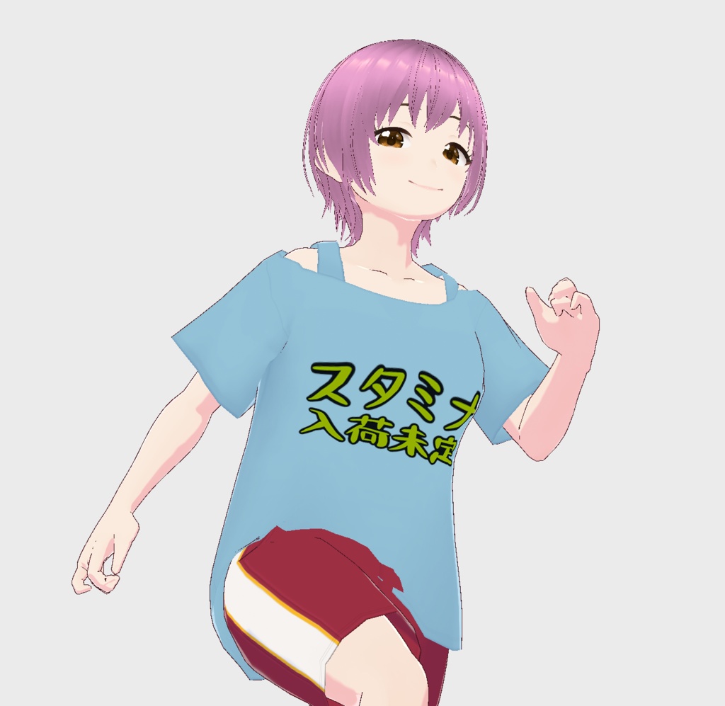 VRoid Tシャツ スタミナ入荷未定(ダサT)