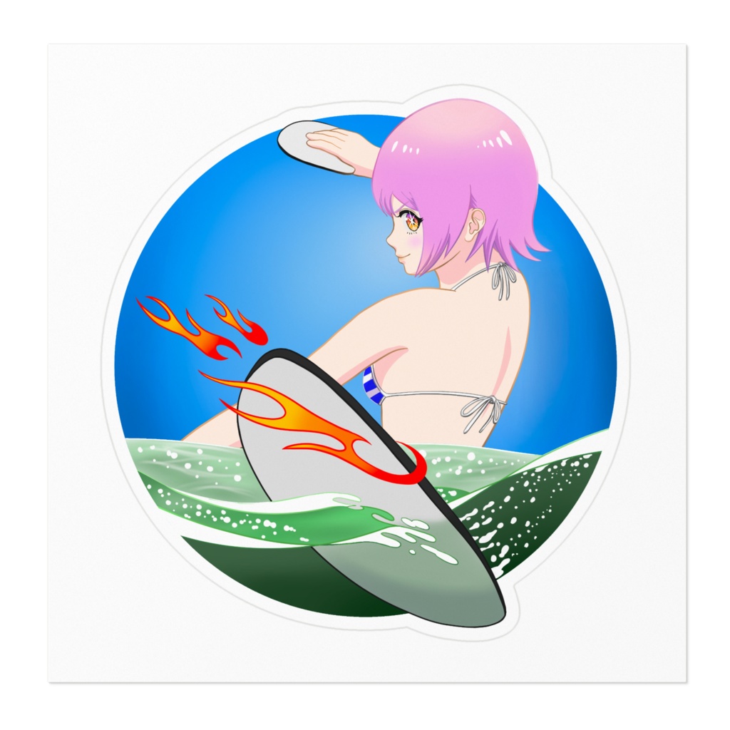 Fire Charc ステッカー