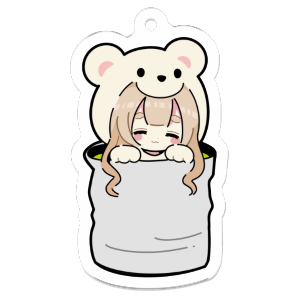 まったりお茶タイムアクリルキーホルダー