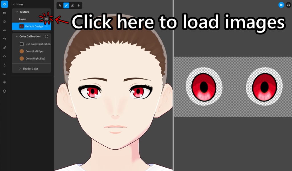 【VRoid 正式版】美顔テクスチャ【Beauty Face】