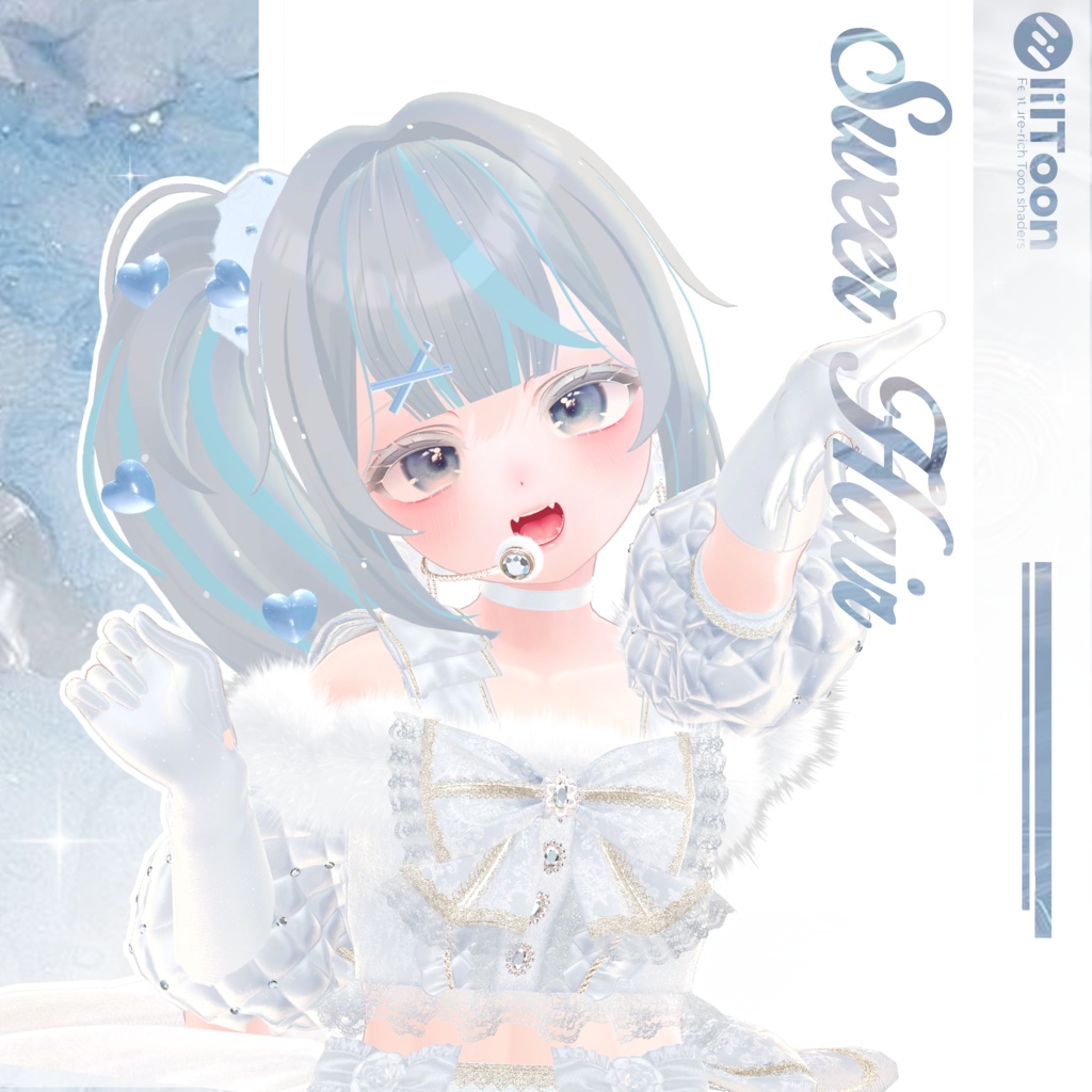 [VRC_Hair]Sweet_Hair