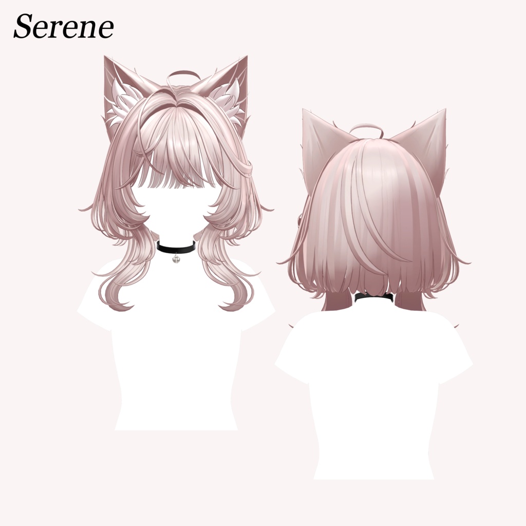 【VRC Hair】Serene_Hair