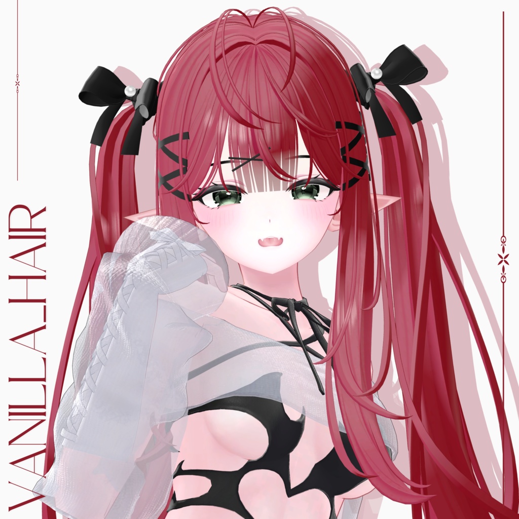 【VRC Hair】 Vanilla_Hair