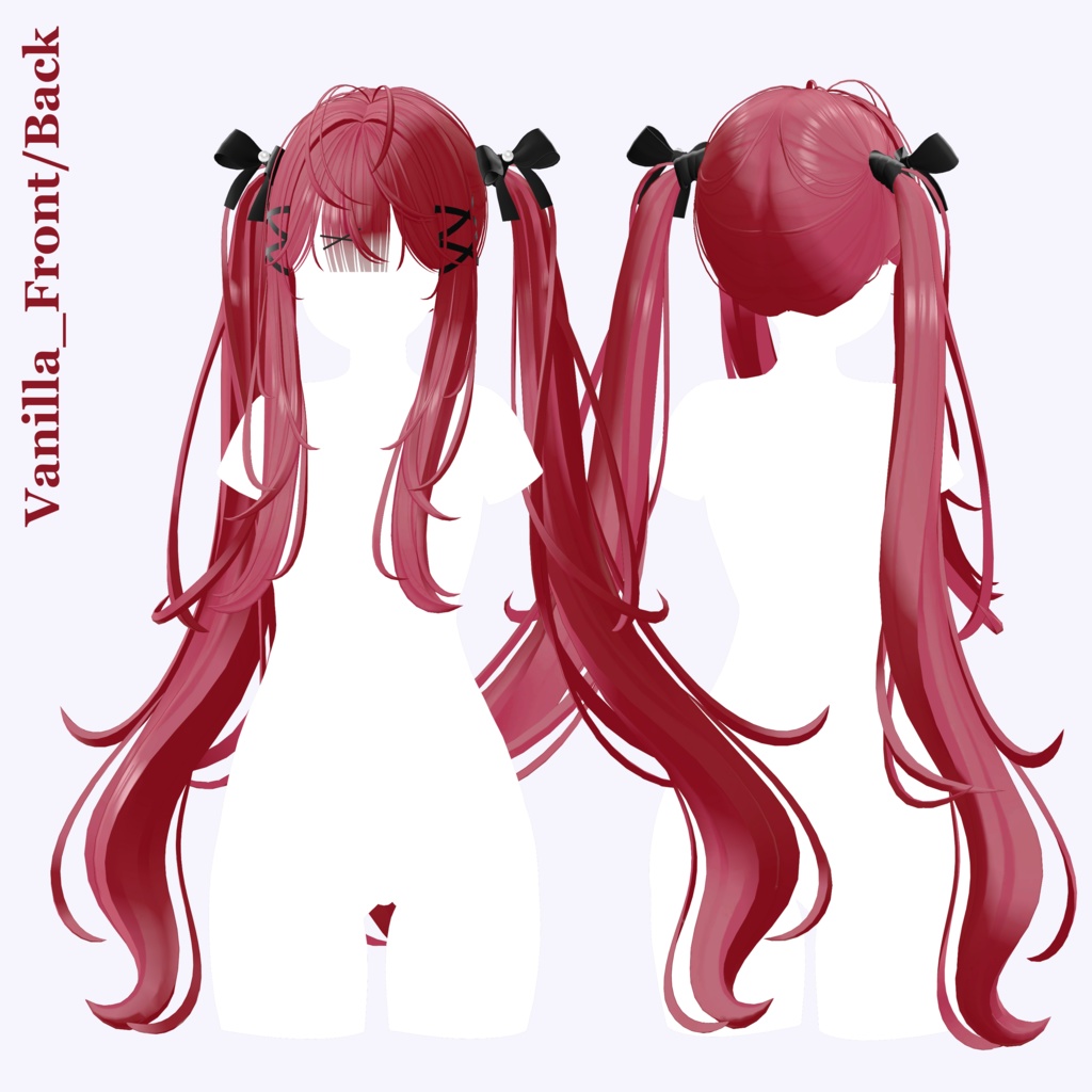【VRC Hair】 Vanilla_Hair