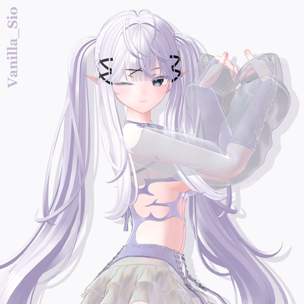 【VRC Hair】 Vanilla_Hair