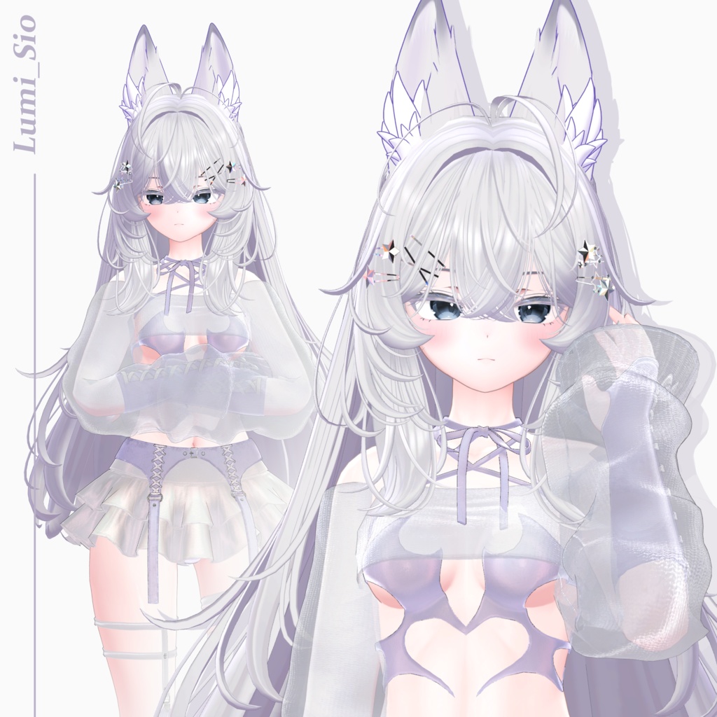 【VRC Hair】 Lumi_Hair