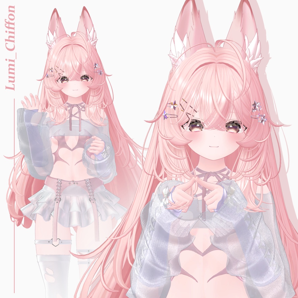 【VRC Hair】 Lumi_Hair