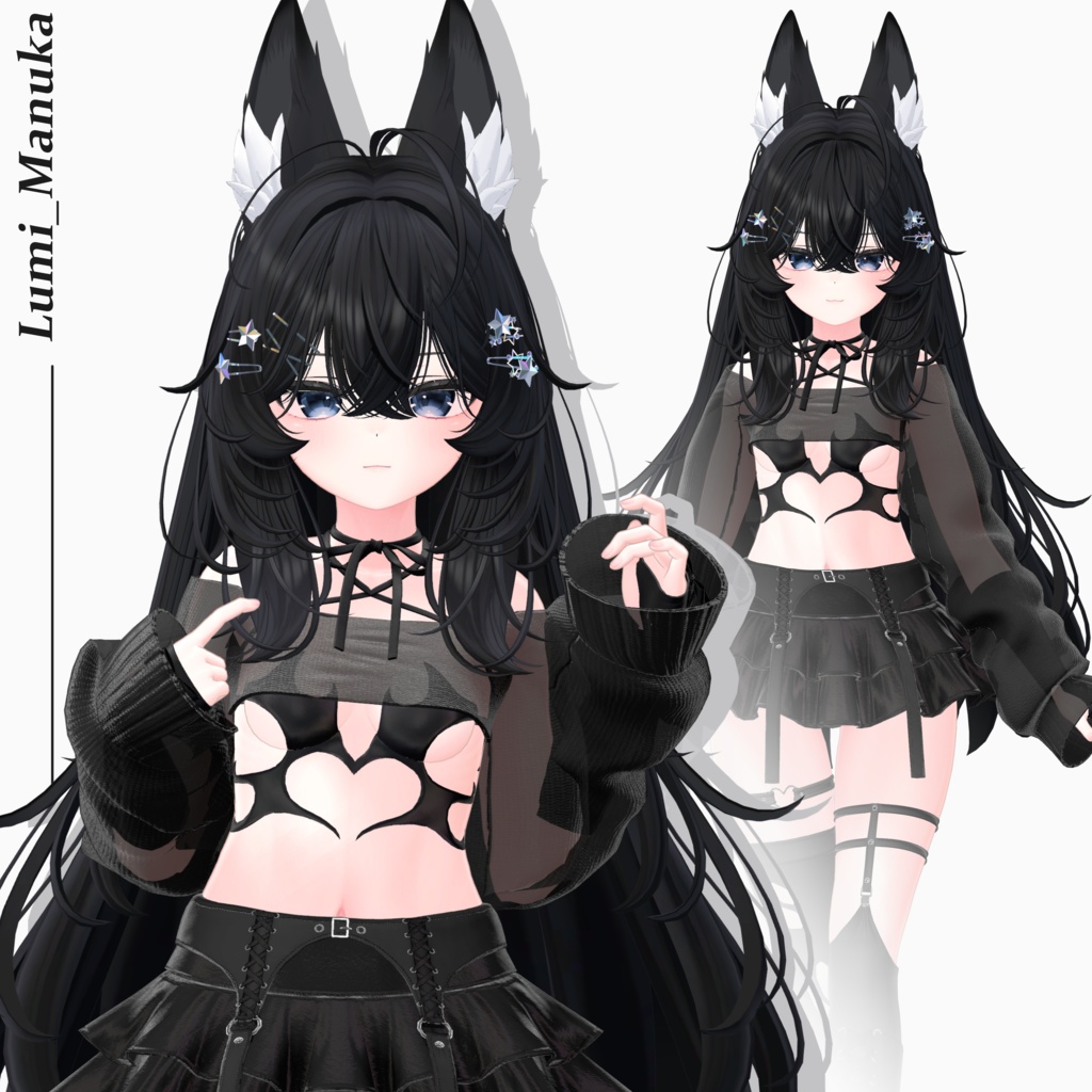 【VRC Hair】 Lumi_Hair