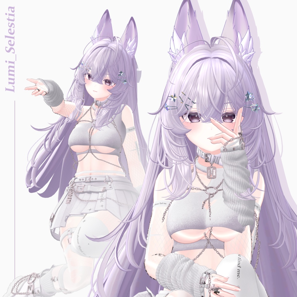【VRC Hair】 Lumi_Hair