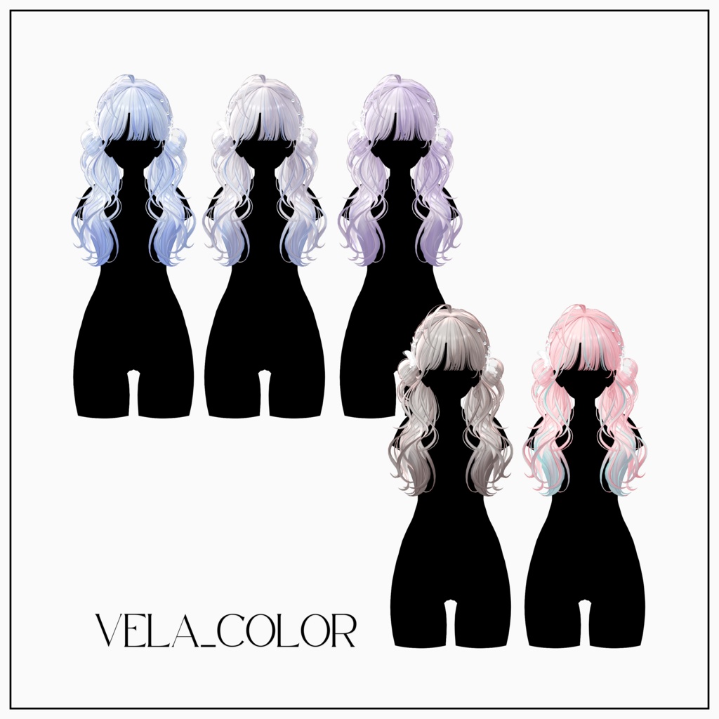 【VRC Hair】 Vela_Hair