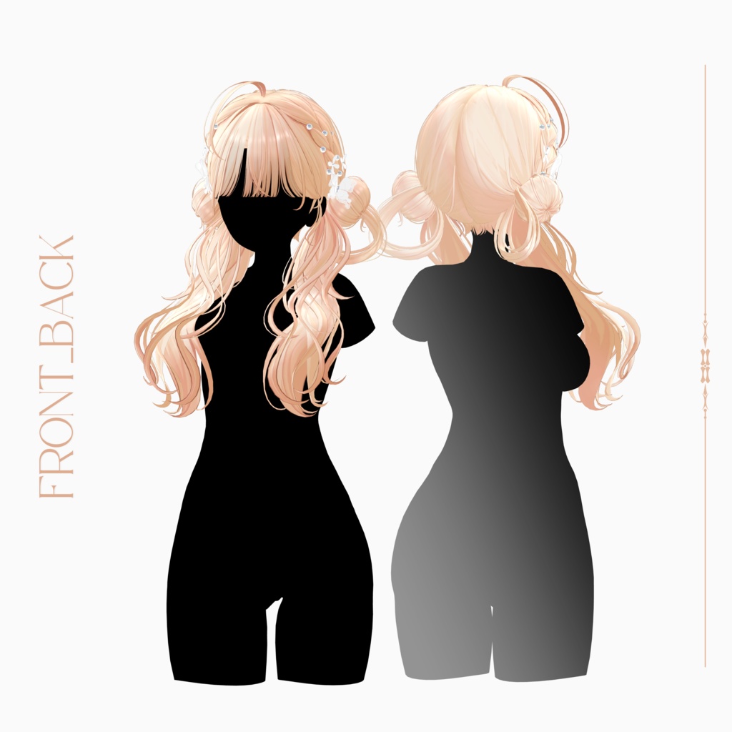 【VRC Hair】 Vela_Hair