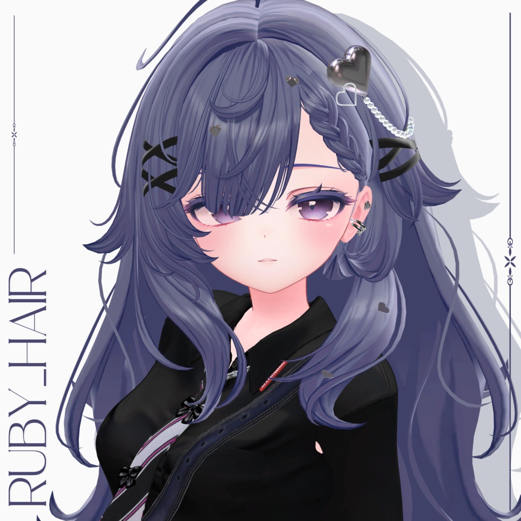 Sale 中【VRC Hair】 Ruby_Hair
