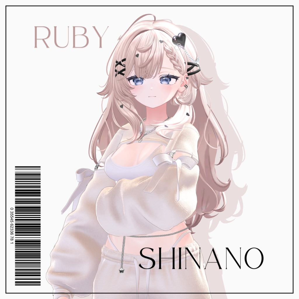 【VRC Hair】 Ruby_Hair