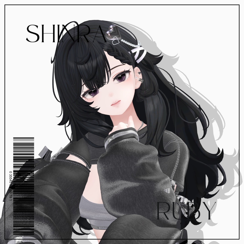 【VRC Hair】 Ruby_Hair